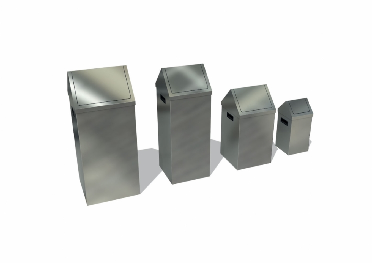 Kitchen Litter Bins Mlk-226 11L Stainless