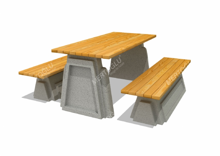 Concrete benches Mbe-730